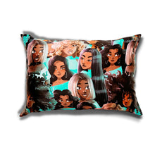 Load image into Gallery viewer, Pure Silk Queen Zippered Pillowcase | Too Pretty To Be Forgotten Pillowcase